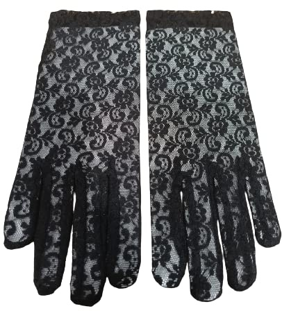 La Parisién GUANTES ENCAJE NEGRO, GUANTES MANOLA, GUANTES SEMANA SANTA