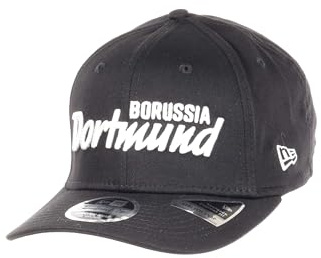 New Era BVB 09 Borussia Dortmund Schwarz Verstellbare 9Fifty Stretch Snapback Cap - M - L