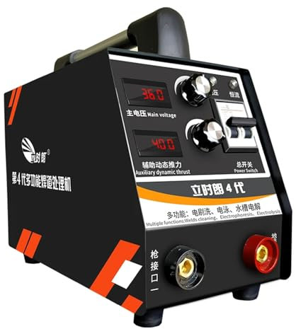 Machine de nettoyage de joints de soudure électrique 3000 W/3600 W, machine de polissage de cordons de soudure en acier inoxydable, nettoyeur de soudure industriel pour TIG, 40x26x29 cm,3000W