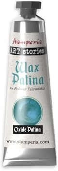 Stamperia - Wax Patina for Crafts and Mixed Media Projects, Adds a Unique Finish to Creations, Water Based, Suitable for Any Surface (40ml) (Oxide Patina)