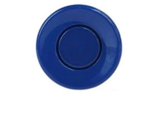 Parktronics - Sensore di retromarcia per auto, 8/6/4, rilevatore radar di backup, sensori di parcheggio per auto, connettore del sensore di parcheggio (blu, 8 sensori) (4 sensori/blu)