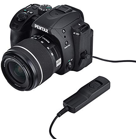 JJC MA-PK1 Kabelfernauslöser für Pentax K-70, Pentax KP Kamera - ähnlich Pentax CS-310