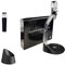 FosFun WA-023 Aérateur de Vin Décanteur à Vin, Aerateur Decanteur Vin avec Support et Socle, Aérateur à Vin avec Filtres, Deluxe Magic Decanter Carafe a Vin, Décanteur Vin Coffret pour Amateurs de Vin
