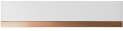 Küppersbusch CSV 6800.0 Vakuumierschublade + ZV 8022 Glasfront Weiß + Designleiste Copper