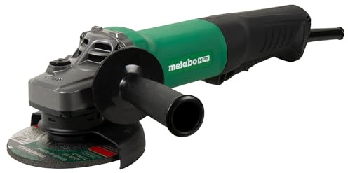 Metabo HPT Angle Grinder, 4.5-Inch, 10.5 Amp, Paddle Switch | G12SE3