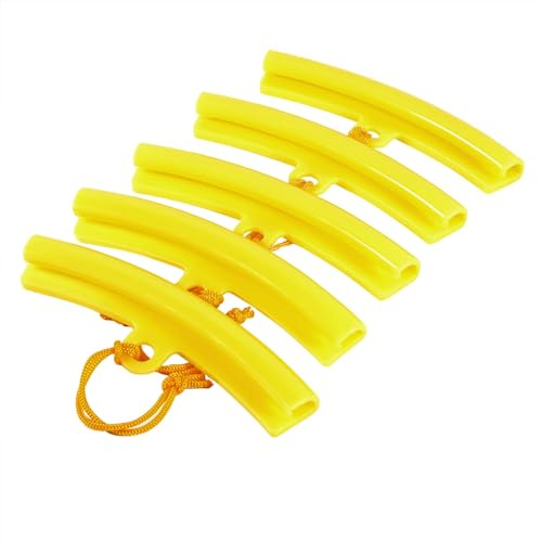 5 pièces changeur de Pneu Garde protecteurs de Jante Changement de Roue économiseurs de Bord Outil Kit d'accessoires de Protection de réparation de pneus(Yellow),Soins de beauté
