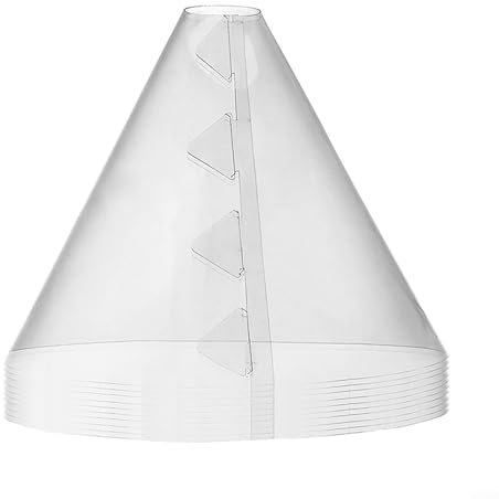 Campane per piante da giardino, 10/20/30 pezzi, riutilizzabili, in plastica, per protezione antigelo e grandine (A)