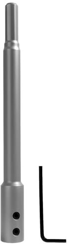 Jecdfs Extensor De Broca Hexagonal Varilla De Extensión,arilla De Conexión Para Taladro Eléctrico Accesorio,Vástago de acero al carbono para fresado de agujeros profundos y avances