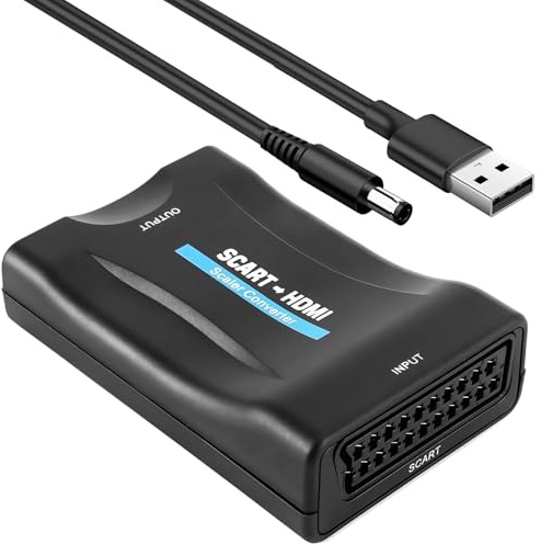Euroconector a HDMI 1080p 720p Scart to HDMI Conversores de Vídeo Adaptador