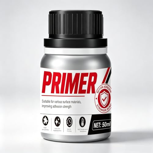 NoxGule Imprimacion Plasticos, Adecuado para PP, PE, PTFE,Silicona, 50ml