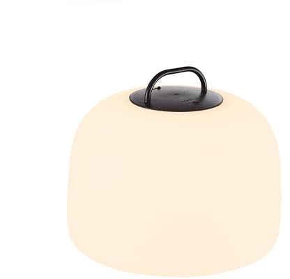 Nordlux Kettle Modern Black Plastic Portable Battery Light - Garden, Patio, Outdoor Dining LED