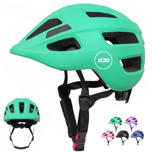 XJD Kids Helmet Age 2 Toddler Bike Helmet CE EN Certification Helmet Kids Impact Resistance for Bicycle Scooter Rollerskate Skateboard Age 2-8 Years Old Boys Girls (Green, S)