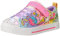 Skechers Mädchen Twinkle Sparks Sneaker, Multi Textile Trim, 28 EU