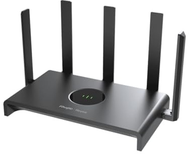 Router WiFi 5 Dual Band, 4 porturi Gigabit, AC1300, Cloud Management - Ruijie RG-EW1300G