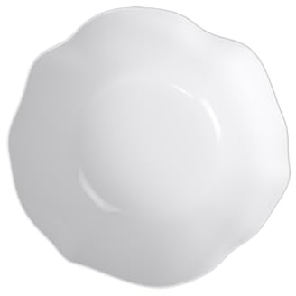 Villeroy & Boch – Pura Insalatiera/scodella da portata, ca. 26×26× 10,5 cm, bianco puro, lavabile in lavastoviglie e utilizzabile nel microonde, forma fluida, porcellana Premium Bone made in Germany