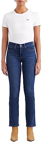 Levi's Damen 314 Shaping Straight Jeans, Lapis Dark Horse, 31W / 32L