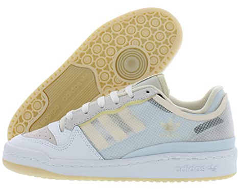 adidas Originals Damen Forum Low Sneaker, Wei / Beige, 39 EU