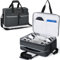 IBVIVIC Tragetasche für PS5/PS4, PS5 Tasche Kompatibel mit Playstation 5-Konsole und PS5 Disk/Digital Edition, Aufbewahrung Reisetasche für PS5 Controller, Gaming-Headset, und Zubehör (Schwarz)