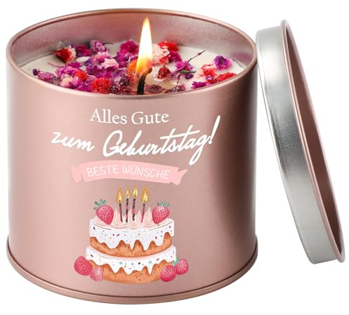 PRSTENLY Geburtstagsgeschenk für Frauen Geschenke zum Geburtstag Duftkerzen