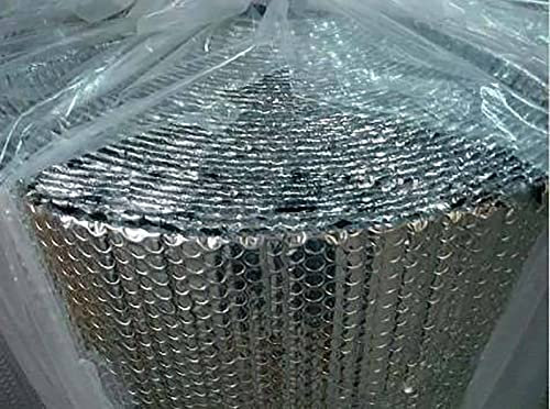 Pare-vapeur Membrane anti-humidité Rouleau d'isolation thermique en feuille Isolation à bulles Radiateur Réflecteur de chaleur Couverture pour murs, membrane respirante (Taille : 1 mx30 m/3,2 x 98,4