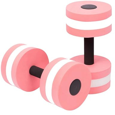 2 stycken akvariehantlar set – A-quafitness, poolvikter för vattenövningar, EVA-skum poolvikter , för vattengymnastik och A-quafitness, vattenviktminskning träningsutrustning