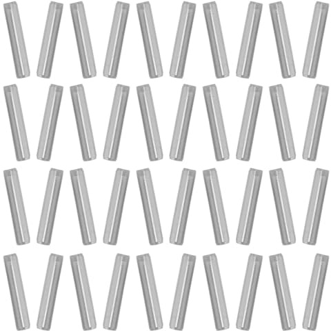 DIYEAH Lot de 50 Chevilles Métalliques Cylindriques 5X25Mm pour Supports D’Étagères et Quincaillerie de Meubles Goupilles de Connexion Robustes pour Armoires Lits Superposés et