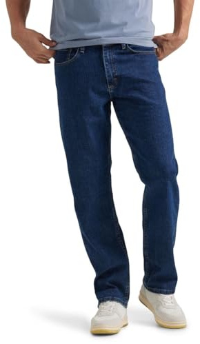Wrangler Authentics Herren-Jeans Comfort Flex Waist Relaxed Fit