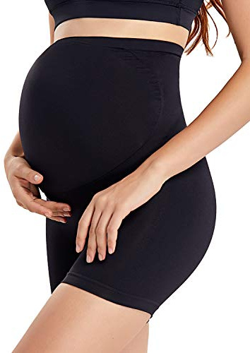 Gratlin Shapewear-shorts för gravida kvinnor | Sömlösa gravidtrosor, Hög midja, Underkläder till mitten av låret, För klänning
