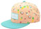 kyds Kinder Snapback Cap für Jungs und Mädchen ab 2 Jahren, aus 50% Baumwolle und 50% recyceltes Polyester, Coole Mütze und Cap im Fresh Fruits Design für Kinder und Kleinkinder mit der Größe 50-55cm
