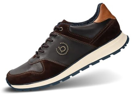 bugatti herr 331-APA02 halvskor, mörkbruna, 44 EU, Mörkbrun, 44 EU