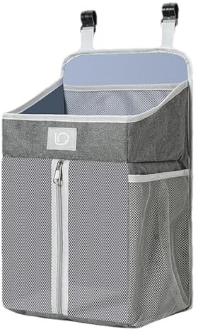Organisateur de berceau pour empiler des couches | Organisateur de couches pour berceau pour enfants | L'installation a été simplifiée. Organisateur de chambre et récipient à couches