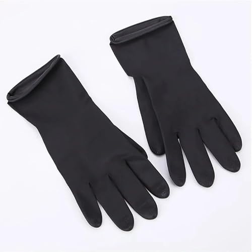 Cuffia Per Meches Cuffia for colorazione dei capelli in silicone, gancio, ago, tinta, colpi di sole, set riutilizzabili, cappelli for tintura, barbiere, parrucchiere.(Gloves)