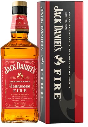 Jack Daniel's Tennessee Fire Whiskey Gift Tin, 70 cl