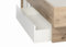 Composad Mundi LT0360-LT0361-LT0778 Bettkasten, Schublade, Schublade, (BxHxT) 180 x 32 x 60 cm, weiß lackiert, Made in Italy