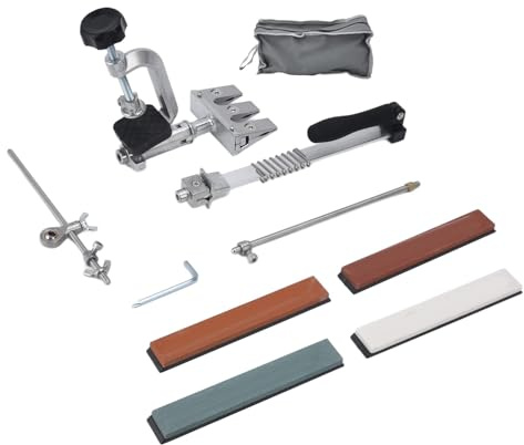 Afilador de Cuchillos Pro, Piedra de Afilar Profesional Resistente, Herramientas de Cocina de ángulo Constante, Herramientas de Cocina de ángulo Constante RH 006