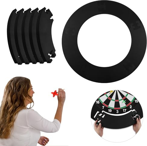 Anneau de protection murale multifonction pour cible de fléchettes - Pour les amateurs de fléchettes