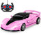 Ynanimery Remote Control Car for Kids, Pink RC for Girls, Vehicle Toy with Lights & Controller, Racing Toy for 3-12 Year Olds, Girls Gift