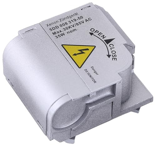 Slakerbe Headlight Ballast,Xenon Headlight Igniter Module 5DD 008 319-50, 28474-JD00A Compatible with BMW 7 Series E65 / E66 2002-2005, 5 Series E61, E60 2004-2005, 745I 745LI 2002-2004