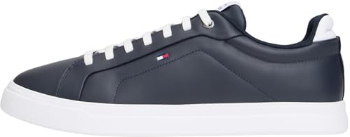 Tommy Hilfiger Icon Court Light ESS Fm0fm05678 - Tenis Bajos para Hombre, Blue Desert Sky, 44 EU