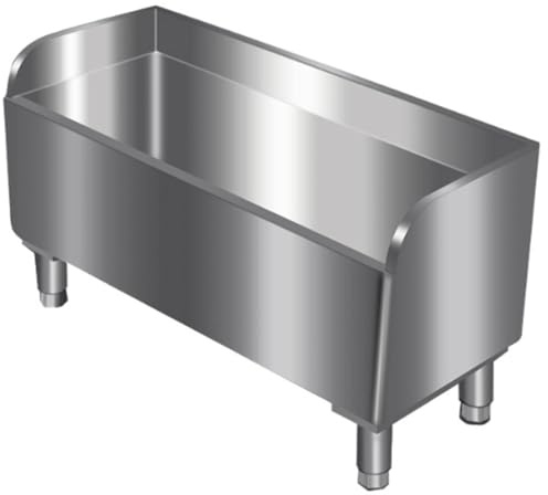 Lavandino per mocio per pavimenti commerciali, lavabo per mocio in acciaio inox, vasca di servizio, secchio per mocio, lavandino per lavanderie, lavandino per mocio con fori di drenaggio,45x41x55cm