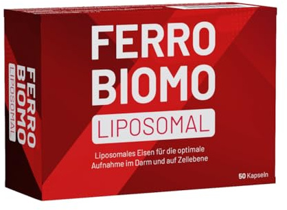 FERRO BIOMO LIPOSOMAL – Das Eisen, das du besser verträgst. Bessere Verträglichkeit – Bessere Wirksamkeit – Bessere Bioverfügbarkeit – Besserer Preis durch biomo Niedrigpreis-Garantie