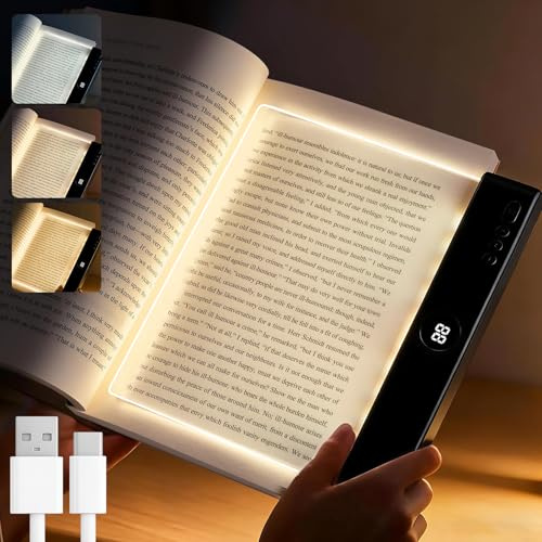 LED HD Pannello Luce da Lettura, Lampada Lettura Libro Occhi Protetti