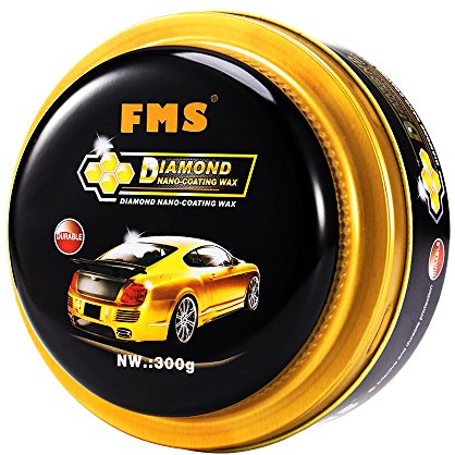 FMS Ultra Lucido Rigida Pasta Cera Carnauba Alta qualità Cera per Auto Cera Protettiva per Eliminare Graffi 300g