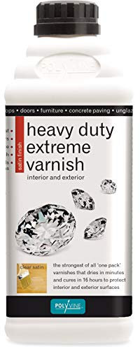 Polyvine Heavy Duty Extreme Varnish Satin 1L