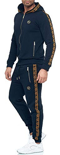 RED BRIDGE Set sportivo con logo R sui lati stampato per gli uomini Blu
