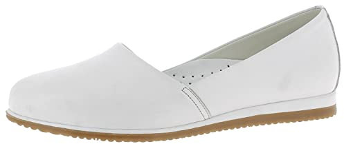 Andrea Conti Damen Slipper, weiß, 36 EU