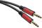 EMOS Klinkenkabel Stereo 3,5 mm Jack, Klinke auf Klinke (2x Stecker), 3 m AUX-Kabel/Audiokabel für iPhone, Smartphone, iPad, Tablet, MP3-Player, Stereoanlege, Kopfhörer, schwarz