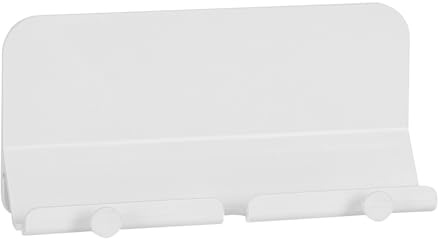 Yongany Support mural pour téléphone portable, support de chargement antidérapant – Gadgets de salle de bain multifonctionnels, étagère adhésive pour tablette pour cuisine, salon, chambre à coucher