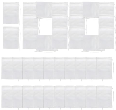 Sacchetti di tè vuoti - Materiale non tessuto, sacchetti di vaniglia profumati | La maglia fine multifunzionale impedisce le scorie con sacchetti da tè, alta permeabilità al rampone per il tè in