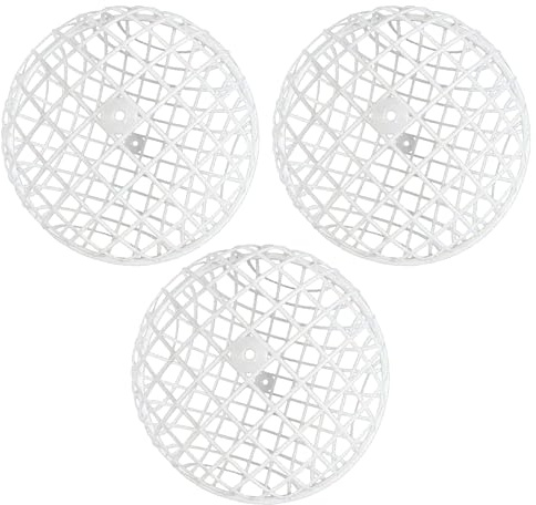 Chicken Balls Cage For Outside - Movable Poultry Habitat, 3 Pieces Enclosure | Durables Farm Range Housing Vegetable Protection, Pasture Roaming Yard Grazing Free Ranges Chickens Keeping Supplies